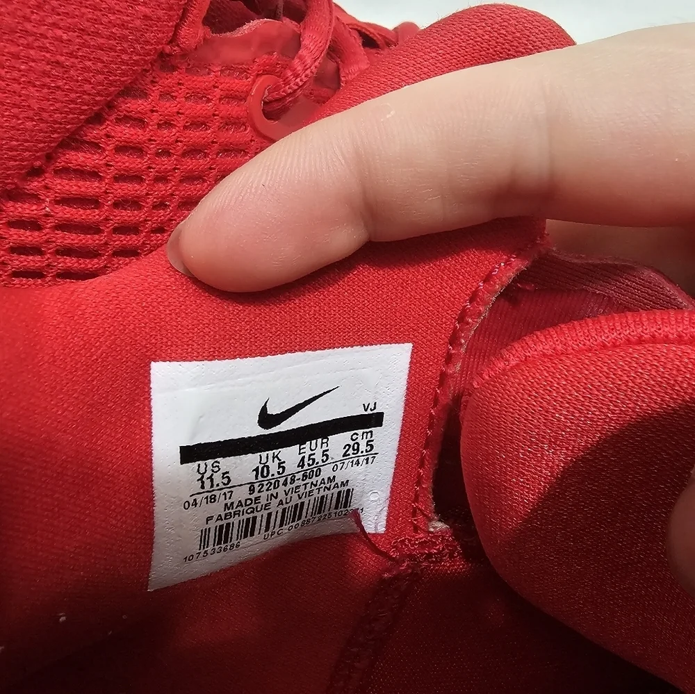 Nike Zoom Rev TB University Red Sneakers
